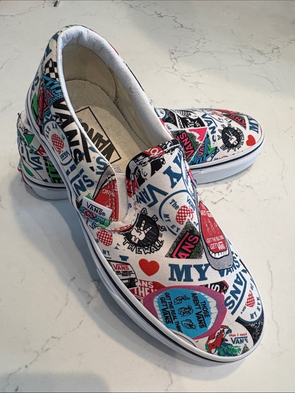 Vans Classic Slip-On 'Sticker Mash Up' Unisex - Picture 4 of 7